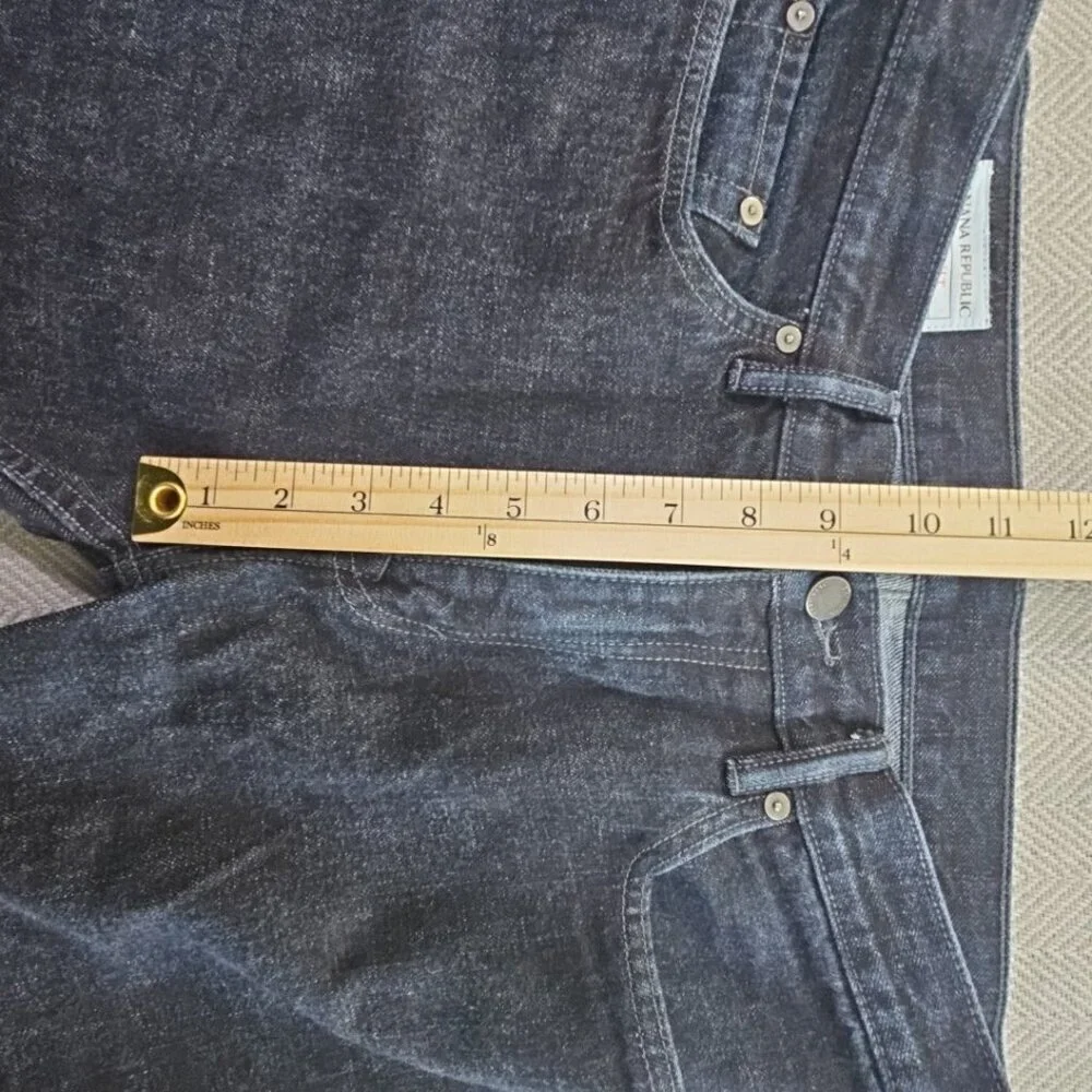 Banana Republic Jeans‎ Men's 31W 30L Dark Wash Straight Leg Classic Fit EUC LN